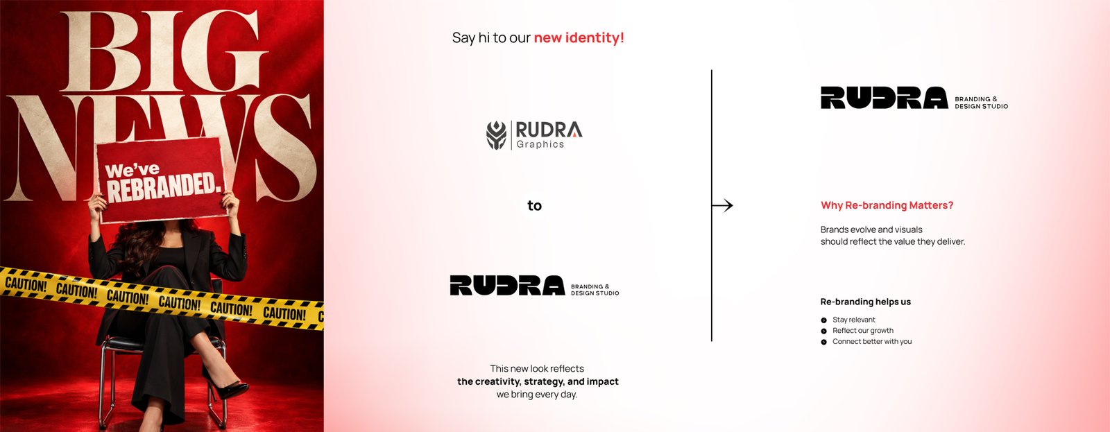 RUDRA BRANDING & DESIGN STUDIO Rebranded to Rudra Branding & Design Studio